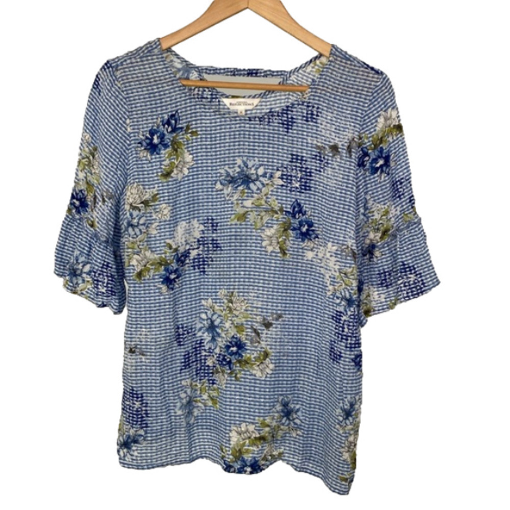 Northern Reflections Floral Blouse M,